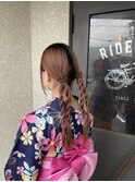 ツインテールアレンジ