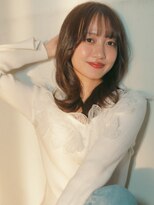 ベレッタ ネヤガワ(veretta. neyagawa)&nbsp;透け感カラー/髪質改善/モテ髪ゆるウェーブ/うざバング/前髪あり