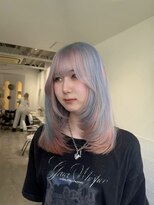 アルファバイオリカ(ALPHA by ORIKA) pail blue×pail pink