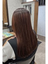 アノン(ANON)&nbsp;ピンクブラウンカラー