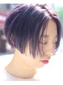 【Barouche】マッシュショート　バイオレットアッシュ