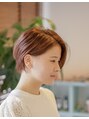 フォルムヘアデザイン(FORME hair design)&nbsp;王道のショート☆ イルミナカラーコーラルを濃いめにオン♪