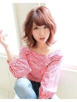 ウノプリール 京橋店(uno pulir) 【unopulir小林】大人かわいい外ハネボブくびれミディ