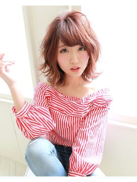 ウノプリール 京橋店(uno pulir) 【unopulir小林】大人かわいい外ハネボブくびれミディ