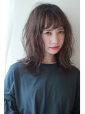 〈〈二子玉川/Uri〉〉　揺らぎ×20代セミロング