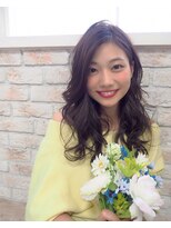 フラミューム 恵比寿(flammeum)&nbsp;ミヤザキスタイル  フェミニン大人ロングカール