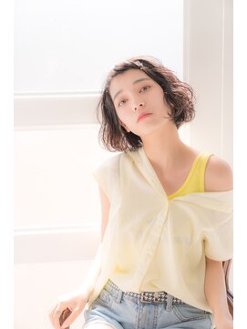 ディスオモテサンドウ 表参道(This OMOTESANDO) ボブでもピン４本で簡単ヘアアレンジ(表参道 青山 原宿)