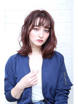 オーシャン(Ocean) [OCEAN Hair&Life藤原純]ヌーディー緩カール☆