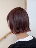 似合わせカット/ボブ/チェリーピンク/函館