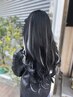 【人毛ストレートエクステ10本以内】　