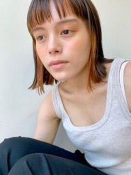 グリーン 渋谷(green) フェイスフレーミングカラー