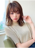 松宮錦糸町/ヨシンモリ/ココアベージュ/セシルカット/シアカラー