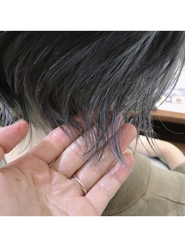 ギフト ヘアー サロン(gift hair salon) インナーカラー☆シルバーブルー