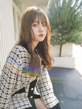 ログ オモテサンドウ(L.O.G OMOTESANDO) セミロングブラウンアッシュ