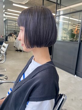 アンドスタイル(&style) 【ハイライト】ブルージュボブ