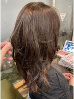 レイヤー大人ヘア