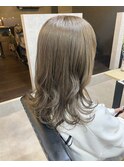 透明感抜群グレージュカラー #大和