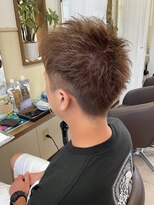 コアフィールフィス(COIFFURE fils)&nbsp;【見附　今町】ハイトーン　ショート　夏ショート　アップバング