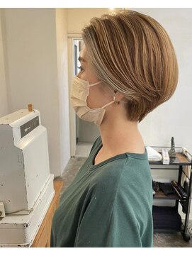 スロウ(sloe) フェイスフレーミングカラー