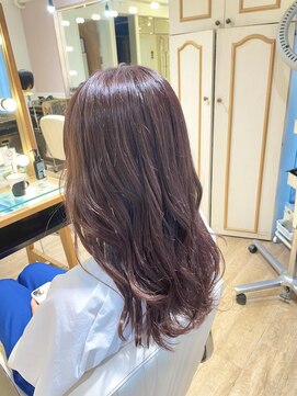 ネオリーブ チロル 横浜西口店(Neolive CiroL.) ラベンダーベージュ色落ちまで綺麗に♪