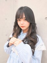 ボアップ 京橋店(boappu)&nbsp;#プルエクステ#黒髪ロング#地毛風カラー#エクステ#モテ髪