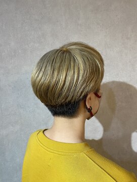 シアン(CYAN) #ミルクティーベージュ#透け感カラー#ブリーチオンカラー