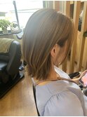 外ハネスタイル