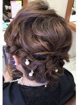 トモ tomo ビューティプラザ BEAUTY PLAZA ゆるふわパーティヘアセット