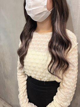 ルフレ 新宿本店1st(Reflet) インナーカラー