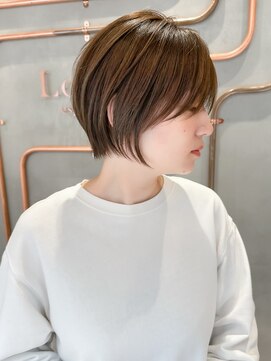 ロンド エスポワール 錦糸町(Lond espoir) 【武井俊樹】小顔前髪　ショートヘア　　ピンクベージュ 錦糸町