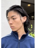 サロン ド ロイ(Salon de Roi)&nbsp;ロン毛耳かけスパイラルパーマ