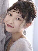 ロアー ヘアー ワメン(RAWR hair WaMen)&nbsp;【RAWR】小顔_おくれ毛_ショートヘアアレンジ