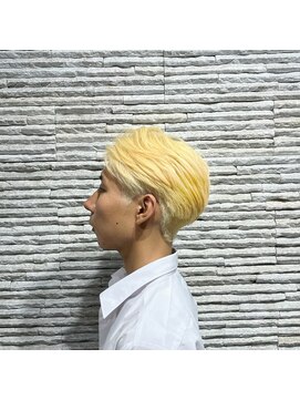 ビス リアン 川口店(Vis lien) ケアブリーチ／ブランドカラー／ベージュ／外国人風