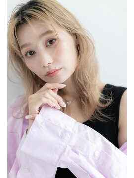 マカロン 郡山富田店(macaron) カール/セミディ/シアーカラー/姫カット/郡山11