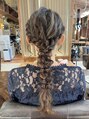 オーブ ヘアー エデン 池袋2号店(AUBE HAIR eden) 崩れにくい編みおろしセット得意です^^