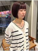 丸みショートボブ