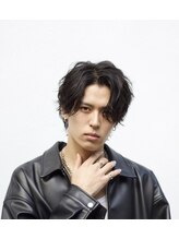 ーfreeraーツイストスパイラルパーマ[横浜駅/メンズ/波巻きパーマ/ツイストパーマ/ニュアンスパーマ]