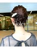 【平日11：00限定/写真映え抜群♪】Violetヘアセット＋顔周りカット￥8,250