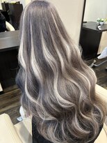 ココエクステンション 香林坊店(coco extension)&nbsp;シルバーカラーホワイトエクステ