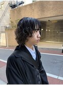 メンズボブパーマ