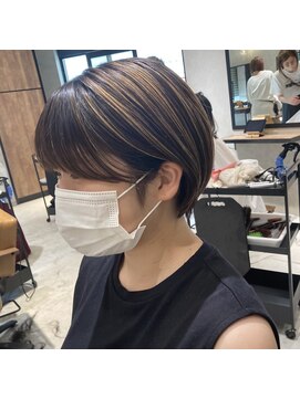 チャンネル(channel) 丸みショート＊ハイライト