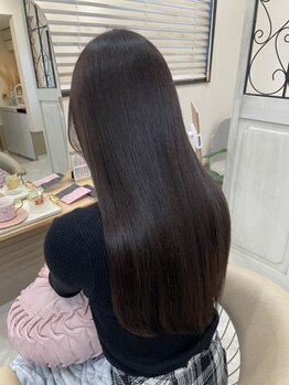 ミニョン(& mignon)の写真/炭酸泉marbb×前処理剤×ナノスチームで、髪を徹底的にいたわり、ワンランク上の仕上がりに♪
