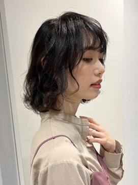 ヘアスペース リズム グリーン(Hair space Rizm green) ボブニュアンスパーマ