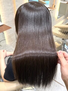 リール 銀座(R'EEL) イメチェンロング美髪×ブリーチなしレイヤー韓国/銀座