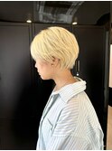 ハイトーンハンサムショート