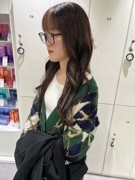 オーシャン(Ocean) 【OceanHair&Life田中愛梨】イヤリングカラー/ベージュ/デザイン