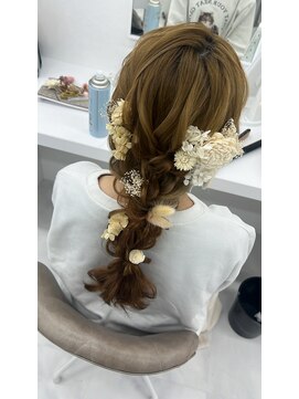 ヘアーセットサロンケイ(Hair Set Salon K) 編みおろし
