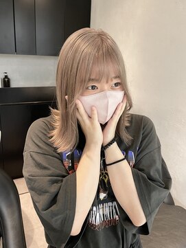 ホープ(hope) ボブ×グレージュカラー【梅田｜Yu-ki】