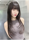 ミニウルフレイヤーカット顔周り前髪韓国ショートボブ/表参道