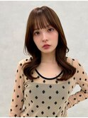 レイヤー/ネビージュ/韓国ヘア/イメチェン/縮毛矯正/中野/